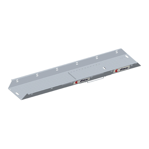 Aluminium platform board with hatch L 3m l 60cm with 2 integrated skirting board